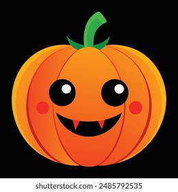 Vibrant Halloween Jack o' Lantern Delight