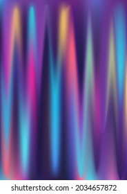 Vibrant hologram gradient background  Iridescent pastel holo print texture  Holographic rainbow neon pattern  Pearlescent vector cover backdrop  Spectrum blur aura gradient fluid paper 