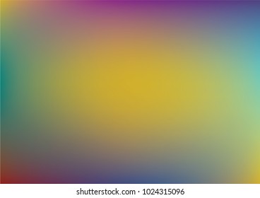 Vibrant Holographic Luxury Vector Background. Iridescent Gradient Funky Cool Music Cover, Poster Texture. Tech Contrast Colour Texture, Abstract Lights, Teal or Paper. Trendy Holographic Background.