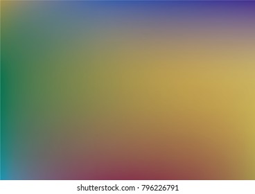 Vibrant Holographic Luxury Vector Background. Iridescent Gradient Modern Techno Cover, Banner Texture. Bright Sky, Sunset, Sunrise or Sunset Abstract Teal or Paper. Gradient Holographic Background
