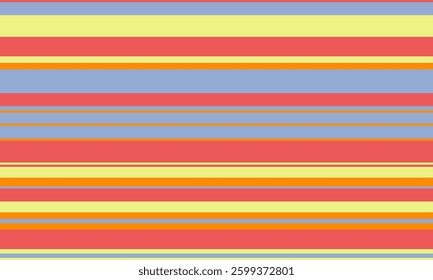 Vibrant horizontal stripes in pastel hues create a cheerful, optimistic pattern.  Perfect for backgrounds, textiles, or website designs, this image evokes feelings of joy and energy.