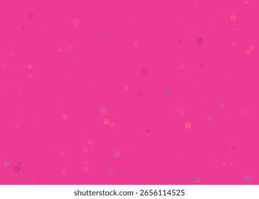 Um fundo rosa-quente vibrante com um padrão sutil e disperso de pequenas partículas brilhantes de prata cintilante ou rosa-claro.
