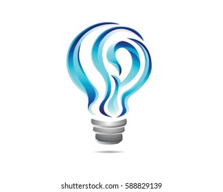 Vibrant Idea Logo Concept