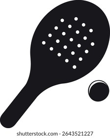A vibrant illustration featuring a pickleball paddle and ball, possibly showcasing the sport's equipment 