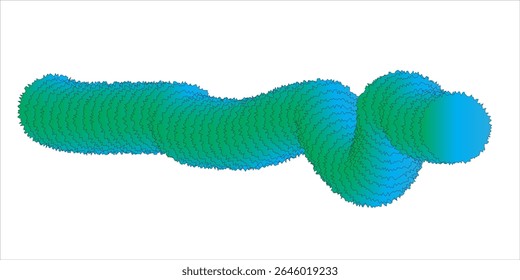 Vibrant image showcasing a computer-generated representation of fluid dynamics with gradient colors, illustrating scientific and technical concepts. Aesthetic and informative for 
