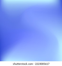 Vibrante malla de gradiente de nafta dinámica de cielo ligero con color índigo. Fluido Desenfocado, Frío, Ondulación Pastel Suave Surface. Colorida y Viviente Curva Oceánica Fondo Oscuro. Fondo de degradado líquido brillante de color azul agua azul.