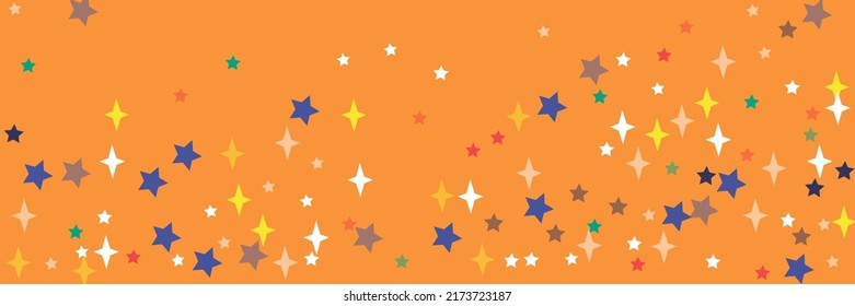Vibrant Lavender Colorful Turquoise Vivid Yellow Violet Print Sky Background. Multicolor Indigo Sea Pink Green Stars Blue Stars Ornament. Red Pastel Chaotic Orange Azure Bright White Design Pic.
