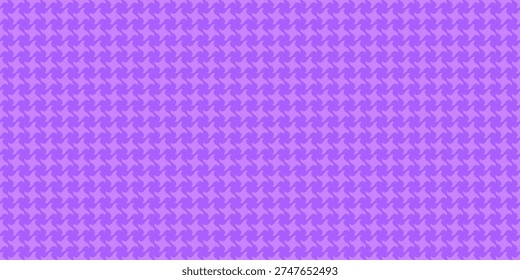 Vibrant lavender houndstooth pattern.  Perfect for textile design, website backgrounds, or fashion projects. This subtle yet stylish texture adds a touch of sophistication and elegance.