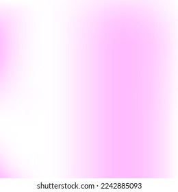 Malla de degradado de color mínimo de luz vibrante. Color blanco suave de la moda Acuarela Gradiente vacío fondo. Fondo De Borrador Líquido Digital Pastel Pink. Superficie suave brillante suave de la Barbie vectorial.