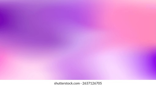 Vibrant light pink and purple blurred gradient background with smooth transitions, ideal for modern design, web graphics, or artistic creative projects.