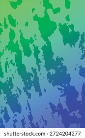 Lebendiger Kalk und blauer Farbverlauf-Splash . Tropischer energetischer abstrakter Hintergrund