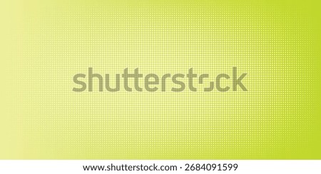 Vibrant Lime Green Halftone Gradient Background For Modern Design And Digital Projects