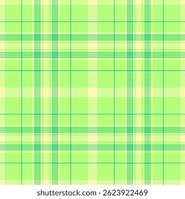 Vibrant lime green and pale yellow plaid pattern. Perfect for textile design, springsummer themes, backgrounds, or wrapping paper.