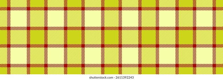 Vibrant lime green and red plaid pattern.  Perfect for textile design, website backgrounds, or crafting projects. This cheerful, seamless texture evokes feelings of warmth and energy.