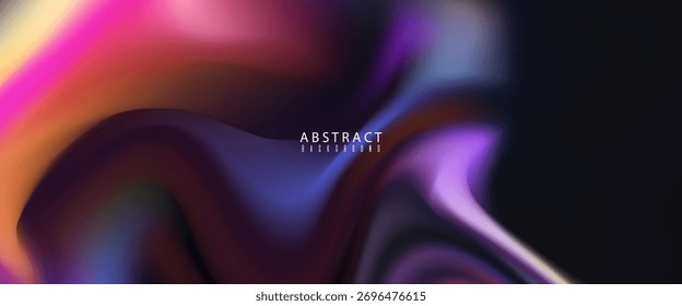 Fundo abstrato vibrante do gradiente líquido