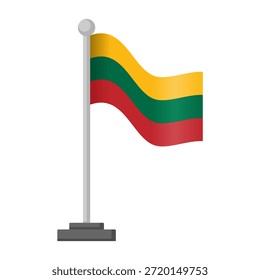 Icono de Ilustraciones vectoriales lituanas vibrantes, con archivo EPS, meticulosamente aislado sobre un fondo blanco prístino, ideal para proyectos culturales e identitarios nacionales
