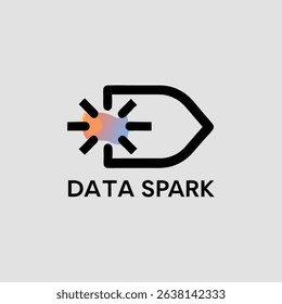 A vibrant logo depicting a data spark and a flowing data stream, using a combination of red, green, blue, yellow, cyan, and magenta colors.