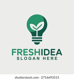 Vibrant Logo Design Representing Fresh Ideas
