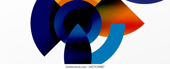 A vibrant logo featuring a bold blue circle at its core, showcasing symmetry and intricate patterns. Electric blue hues add an artful touch to the design, creating a striking visual impact