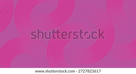 Vibrant Magenta Background with Abstract Concentric Circle Lines
