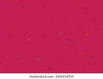 Ein lebendiger magentafarbener Hintergrund mit einem subtilen, verstreuten Muster aus kleinen, hellrosa oder weißen abstrakten Formen, die einen weichen, strukturierten Effekt erzeugen.