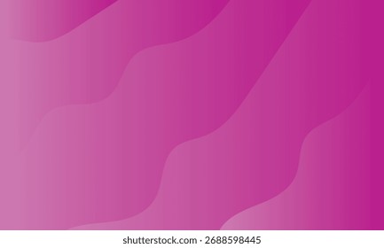 Plano de Fundo de Gradiente Ondulado Magenta Vibrante - Abstrato