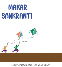 Vibrant Makar Sankranti Festival Designs. Celebrate Indian Traditions with Kites, Harvest, and Joy