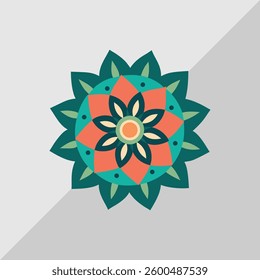 Vibrant Mandala Pattern Designs Vector