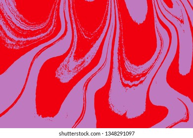 Vibrant marble wavy pattern. Abstract background. Ebru, Turkish marbling art background. Suminagashi. Hand drawn marbling illustration technique. Watercolor stains, abstract background art.