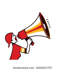  Vibrant Megaphone Icon for Effective Communication