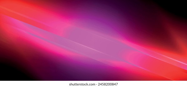 A vibrant mix of purple, violet, and magenta light is illuminating an electric blue pattern against a dark black background, creating a colorful and dynamic display