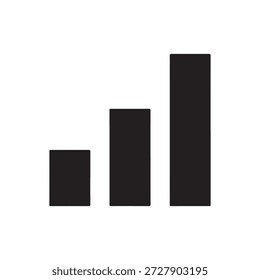 a vibrant mobile network bar illustration showcasing connectivity and signal strength silhouette