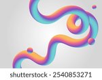 A vibrant, modern 3D abstract background with fluid, intertwined shapes in gradient colors. Perfect for web design, digital art, and creative projects. Futuristic and visually striking.