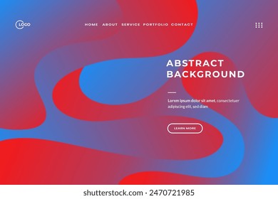 A vibrant modern abstract background design with a red and blue gradient. The design is suitable for web and print design, as well as for invitations, announcements, and other marketing materials.