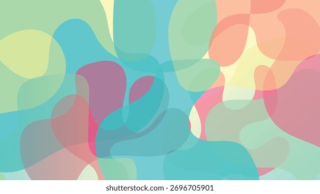 Vibrant Modern Abstract Background. Trendy Colorful Gradient Shapes for Creative Design, Digital Art, and Contemporary Graphic Projects. Futuristic Abstract Design for Digital Art, Posters, Banners.