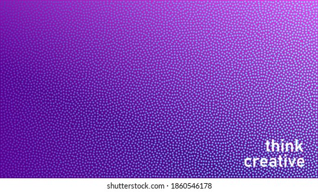 Vibrant modern background of minimalist style. Halftone gradient effect
