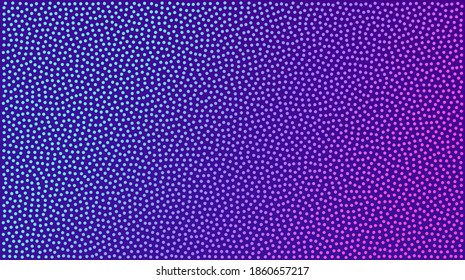 Vibrant modern background of minimalist style. Halftone gradient effect