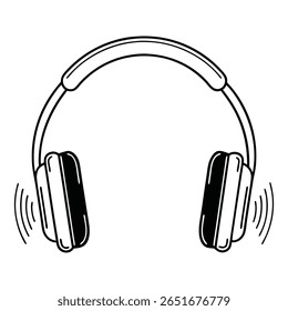 A vibrant and modern banner design featuring a pair of stylish headphones, perfect for music, audio, or technology-related promotions. Uses a bold color palette to grab attention.