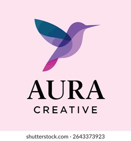 Vibrant Modern Bird Logo Design for Creative Branding Logo