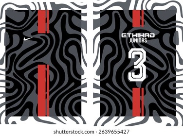 A vibrant and modern illustration of a sports jersey design, featuring a dominant bright green color scheme accented with a dynamic white abstract geometric pattern.