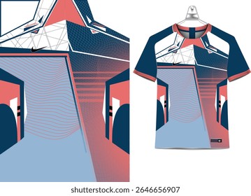 A vibrant and modern illustration of a sports jersey design, featuring a dominant bright green color scheme accented with a dynamic white abstract geometric pattern.