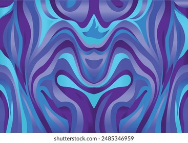 A vibrant multi-bright color curvy pattern vector, perfect for kids' art, abstract designs, wall decor, digital creations, and prints. Add joyful energy to any project