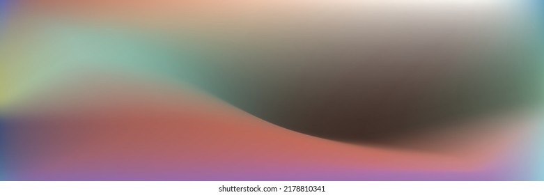 Vibrant Multicolor Fluid Curve Cloud Gradient Backdrop. Blurry Flow Light Soft Smooth Background. Bright Pastel Liquid Wavy Ocean Smooth Surface. Dynamic Sky Vivid Water Color Gradient Mesh.