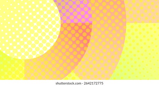 Vibrant Multicolor Halftone Background in Pop Art Style