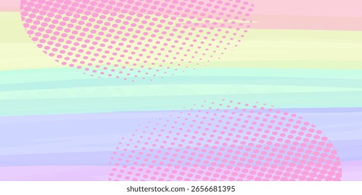 Plano de fundo multicolorido vibrante em estilo pop art