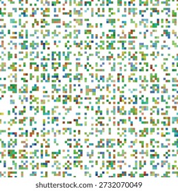 Mosaico de píxeles multicolor vibrante — Fondo de cuadrícula digital Abstractas