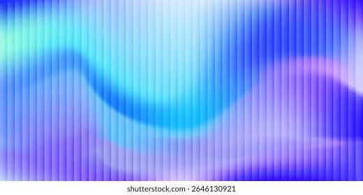 Vibrant multicolor wavy gradient background , ideal for modern design or artistic creative projects. vector illustration eps 10