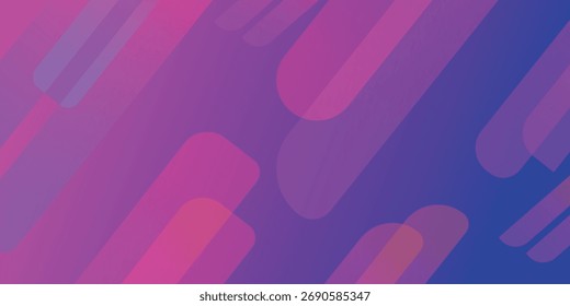 Gradiente vibrante da cápsula de néon ou fluxo roxo e rosa futurista