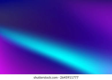 Vibrant Neon Gradient Background With Blue and Purple Hues in Abstract Design