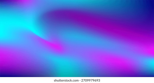 Fondo degradado de neón vibrante con remolinos cian y magenta, perfecto para el diseño digital y los fondos modernos